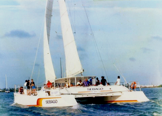 Sebago Key West USCG certified charter boat
