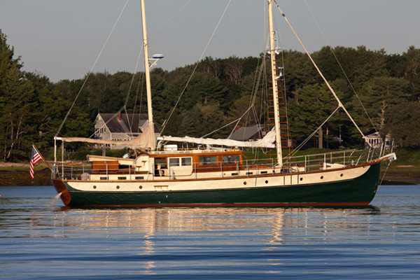 1933 William Hand power sailboat